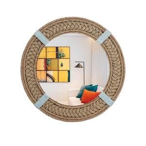 Espejo de Pared Premium con Base de MDF, Incrustaciones de Hueso Intrincadas, Superficie con Textura de Resina y Elegante Acabado de Marco de Madera - Product Image 5