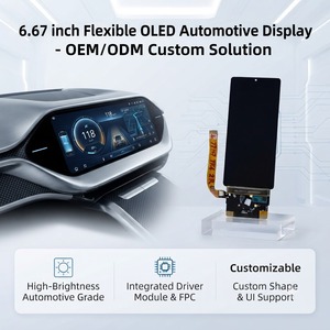 Écran AMOLED flexible d'origine de 6,67 pouces, résolution 1080x2400 FHD+, dalle OLED LTPS à pixels Windmill pour projets de smartphones avancés - Product Image 2