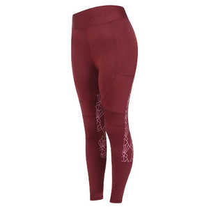 Équipement d'équitation OEM de haute qualité Culotte d'équitation Pantalon de compression à taille haute Poche pour téléphone Leggings d'équitation - Product Image 1