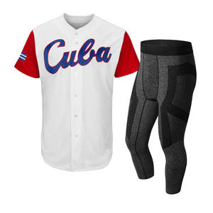Vêtements d'équipe Meilleures ventes Conception OEM personnalisée Uniforme de baseball pour hommes/Uniforme de baseball à bas prix Nouvelle mode - Product Image 4
