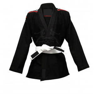Traje de karate con Top de algodón y pantalones para flexibilidad Uniforme de karate con material suave y construcción duradera - Product Image 5