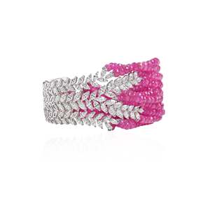 สร้อยข้อมือเพชรรูบี้สองเท่าความสนุก - Product Image 2