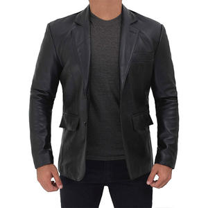 Vente chaude de haute qualité femmes hommes de luxe mode veste en cuir col montant respirant séchage rapide - Product Image 4