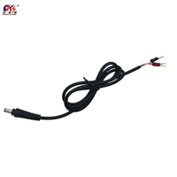 Maßgefertigter 5,5*2,1mm 5,5*2,5mm DC Stecker oder Buchse Verlängerungskabel für CCTV LED-Streifen
