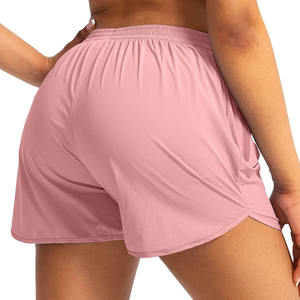 Shorts Deportivos Cortos de Cintura Alta para Mujer, para Gimnasio, Correr, Fitness, Yoga, Tenis, Entrenamiento, Estilo Biker, Fluidos - Product Image 5