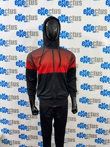 Chándales de poliéster ajustados de alta calidad para hombre, logotipo personalizado aceptado con sudadera con cremallera metálica, chándal de talla grande para hombre - Product Image 5