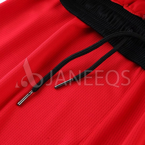 Conjunto de entrenamiento de baloncesto con tu logotipo bordado, chaleco y pantalones cortos con diseño personalizado por sublimación - Product Image 4