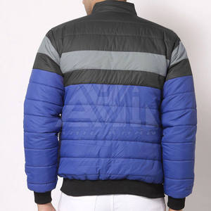Chaqueta Acolchada de Invierno para Hombre, Talla Grande, Estilo Urbano, Alta Calidad, Ecológica, Transpirable, Cuello Alto, Logotipo Frontal, Hecha en Pakistán - Product Image 3