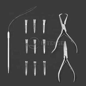 Kit de Herramientas para Extensiones de Cabello de Acero Inoxidable de Alta Calidad Grado A+, Ligero y Reutilizable, Hecho en Pakistán, INTENSE SURGICAL INSTRUMENTS - Product Image 5