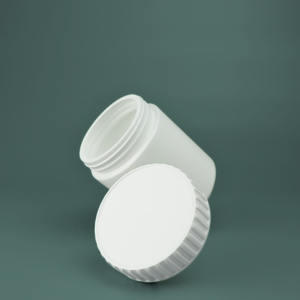 Fabricant vietnamien de qualité supérieure pot en plastique HDPE emballage en plastique blanc rond lisse couleur personnalisée 250ml M0296 - Product Image 2