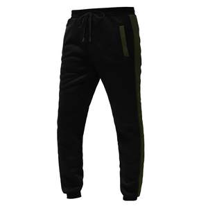 Daily Wear Tracksuit Men Eco-friendly Casual Solid Winter Warm Fabric <b>Elastic</b> <b>Waistband</b> Pants Zipper Jacket Midweight Durable - Product Image 6
