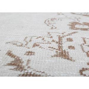 พรมขนสัตว์ถักมือสไตล์วินเทจ สีเบจและสีน้ำตาล ลายเหรียญแบบนามธรรมรูปสี่เหลี่ยมผืนผ้า สำหรับห้องนั่งเล่นในบ้าน พรมทำมือ รุ่น Pae-199 - Product Image 3