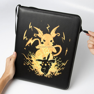 Classeur de cartes à collectionner personnalisé pour Baseball Football Sport Pokemoned Yugioh Tcg Classeur 9 Albums de poche pour collectionneurs de cartes Portefeuille - Product Image 5