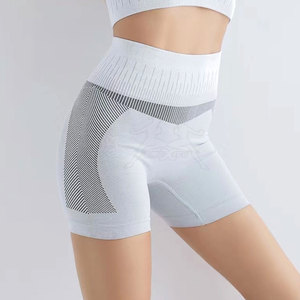 Diseñe su propio logotipo Diseño personalizado Pantalones cortos de yoga para levantamiento de cadera Fabricante OEM Pantalones cortos de yoga para levantamiento de cadera - Product Image 1