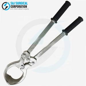 Empuñadura ergonómica de acero inoxidable con mango largo de alta calidad para una gestión ganadera precisa y humana - Product Image 3