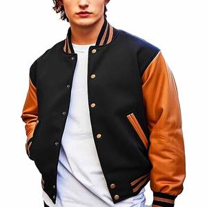 Chaqueta universitaria para hombre, nuevo diseño, chaqueta universitaria OEM hecha a medida para hombre, Material de alta calidad con colores y logotipo personalizados - Product Image 1