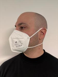 Wholesale Disposable EN149 CE Certified FFP2 5-Layer Half <b>Face</b> Respirator Masks Valve Headband Anti-Dust Category III - Product Image 3