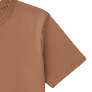 Camiseta de Cuello Redondo para Hombre, 100% Algodón Orgánico de Lujo, Preencogida, Certificada por GOTS, Premium, Manga Corta, Transpirable - Product Image 6