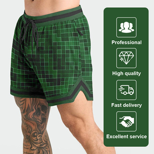 Pantalones Cortos de Baloncesto para Hombre, Shorts de Poliéster de Alta Calidad con Logotipo Personalizado, Malla de Sublimación para Entrenamiento en Gimnasio, Informales para Correr - Product Image 4