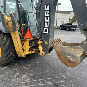 Johnn Deerre 310SL chargeuse-pelleteuse Aux Hydraulics 4X4,\ Coupleur de transmission Powershift sur rétrocaveuse Service frais - Product Image 6