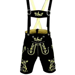 New Arrivals Men Oktoberfest Bavarian <b>Shorts</b> For Sale Low MOQ Bavarian Lederhosen Wear Men <b>Shorts</b> - Product Image 1