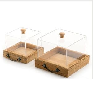 Plateau de service en bois de conception classique Vente chaude Hôtel Restaurant Utilisation polyvalente Plateau de service en bois massif de meilleure qualité - Product Image 4