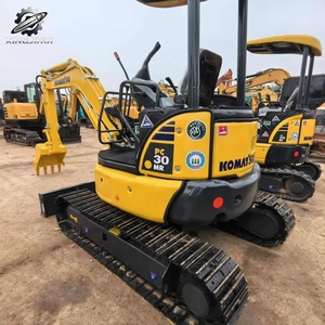 รถขุดขนาดเล็ก Komatsu30 มือสอง 3 ตัน บุ้งกี๋ 0.1 ลบ.ม. ของแท้จากญี่ปุ่น รถขุดก่อสร้างขนาดเล็ก ชั่วโมงการใช้งานต่ำ ได้รับการรับรองมาตรฐาน CE - Product Image 4