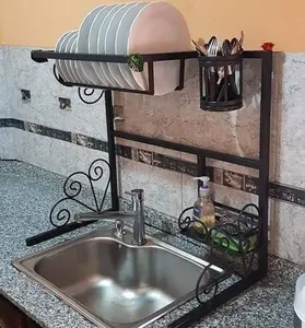 Haute qualité multi fonction gain de place stockage cuisine égouttoir bol vaisselle support organisateur par des fournisseurs certifiés - Product Image 1