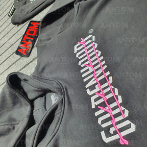 ชุดวอร์มผู้ชายสีเขียวแบบหนา 2 ชิ้น เสื้อฮู้ดมีซิป กางเกงจ็อกเกอร์ ชุดลำลองสไตล์สตรีทแวร์ - Product Image 2