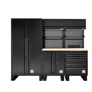 Ensemble Facom de 1 m avec armoire de rangement en bois de 2,45 m, armoires à outils - Product Image 1