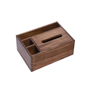 Fabricant et exportateur de boîte à mouchoirs en bois et en résine nouvelle boîte à mouchoirs à la mode porte-serviettes en forme de rectangle - Product Image 6