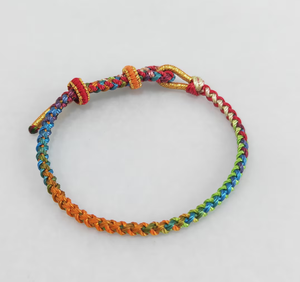 Friendship <b>Bracelet</b> or Anklet Chevron - Colorful - <b>String</b> - Trendy - *CUSTOMIZABLE* - Product Image 1