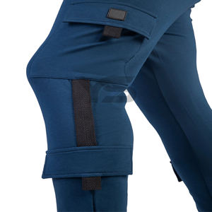 2024 printemps et été hommes décontracté mode survêtement léger jambe mince pantalon avec fonctionnalité multi-poches - Product Image 6