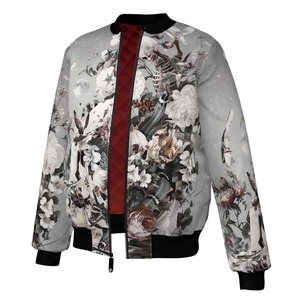 Veste bomber en toile camouflage printemps sur mesure de haute qualité, vente en gros - Product Image 4