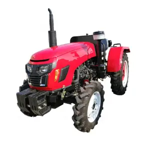 Tracteur sous-compact Tracteur sur roues 24 ch Mini tracteur compacteur 4x4 25 ch avec charrue