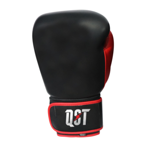 Gants de boxe en cuir de haute qualité, respirants, durables, professionnels, fabriqués en usine, évacuant l'humidité, ajustables pour une fermeture complète - Product Image 2