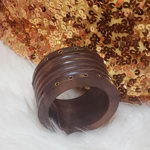 MAKING Unique Design Wooden Bangle and Bracelet Customized Size Wooden Bracelets Bangle Handmade <b>Flower</b> Wooden Bangle Cuff - Product Image 4