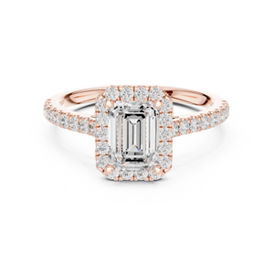 Bague en diamant imité brillant à géométrie délicate personnalisée pour fiançailles bagues en argent de mariage pour femmes bijoux - Product Image 2