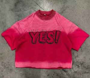 เสื้อยืดสตรีทแวร์คุณภาพสูง ทรงโอเวอร์ไซส์ สีซีดแบบฟอกกรด สำหรับผู้ชาย ผลิตตามสั่งจากโรงงาน - Product Image 4