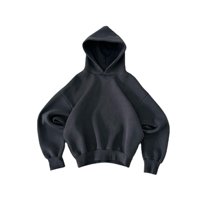 Men Color Block Hoodie Dark Blue <b>Plus</b> 600gsm Thick Hoodie Blank Different Color Heavy Hoodie <b>Sweater</b> Wholesale - Product Image 6