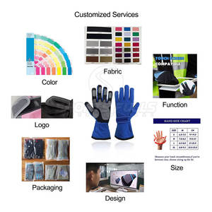 Gants de course de kart Gants de course de kart ignifuges et confortables conçus sur mesure pour les coureurs professionnels - Product Image 6