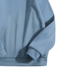 Sweat-shirt bleu clair pour homme, confortable, décontracté, manches longues, tendance, unisexe, sweat-shirt de qualité supérieure, doux, vêtements d'hiver confortables - Product Image 4