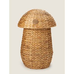 Handmade <b>Mushroom</b> Shaped Water Hyacinth Laundry Basket Sustainable Natural Storage Basket for Kids Room and Nursery <b>Decor</b> - Product Image 5