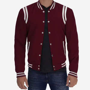 Chaqueta universitaria para hombre al mejor precio, diseño profesional con material transpirable de alta calidad, chaqueta de béisbol universitaria para hombre - Product Image 1