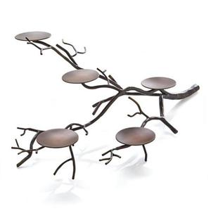 Portavelas de diseño estándar de una sola pieza con múltiples brazos extra premium a precios muy Delux para uso doméstico plano - Product Image 1