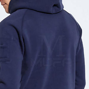 Chándal de hombre de algodón a prueba de viento de alta calidad con logotipo personalizado, característica transpirable de talla grande para invierno - Product Image 6