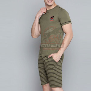 Conjunto de Shorts a la Moda con Diseño Personalizado, Ropa Casual Cómoda y Transpirable Hecha de Algodón, Conjunto de Verano - Product Image 3