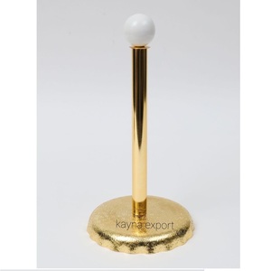 Support en aluminium décoratif de luxe au design moderne avec bol suspendu fantaisie en PE pour la maison et les hôtels - Product Image 4