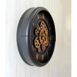 Elegant Silver Metal <b>Wall</b> <b>Clocks</b> with Unique Minimalist Designs Suitable for Premium Home and Office <b>Decor</b> at Wholesale Rate - Product Image 3