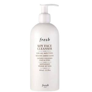Limpiador Facial de Soya con Aminoácidos, Glicerina y Hierbas, Limpiador Facial Suave para Rostro y Ojos, Botella con Bomba de 400 ml - Product Image 1